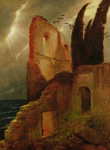 Rom a tenger mellett alkotó: Arnold Böcklin