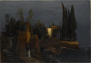 Villa a tengerparton alkotó: Arnold Böcklin