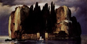 Német: Die Toteninsel Halottak szigete alkotó: Arnold Böcklin