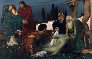 A lerakódás alkotó: Arnold Böcklin