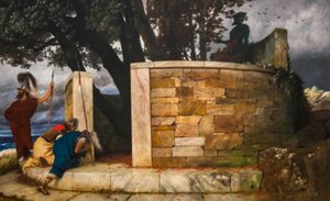 Herkules szentélye alkotó: Arnold Böcklin