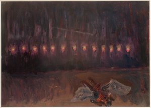 A szerencsés kéz (1. kép) alkotó: Arnold Schönberg
