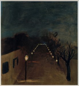éjszakai utca alkotó: Arnold Schönberg