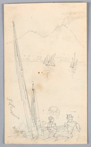 Utolsó pillantás a Vezúvra alkotó: Arnold William Brunner