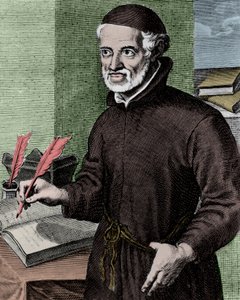 Pere Antonio VIEIRA (1608-1697) jezsuita, a brazil indiánok evangelizálója - Arnold van Westerhout (1651-1725) metszete - Antonio Vieira (1608-1697), portugál jezsuita pap és író portréja