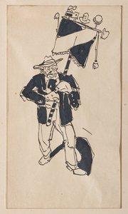 Elvben (tinta, papír)