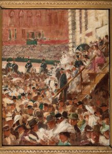 A sienai palio (olaj, vászon)