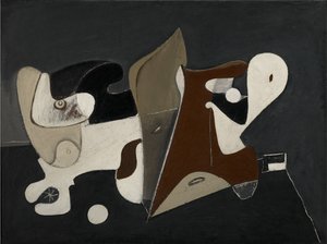 Nighttime, Enigma and Nostalgia, 1933-34 körül (olaj, vászon a panelre rögzítve)