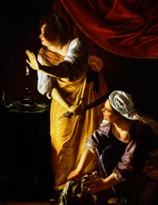 Judit és cselédje alkotó: Artemisia Gentileschi