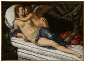 Vénusz és Ámor alkotó: Artemisia Gentileschi