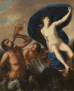 Galatea diadala (olaj, vászon) alkotó: Artemisia and associate Gentileschi