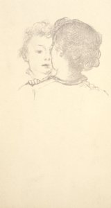 Rab (egy nővel szemben) alkotó: Arthur B. Davies