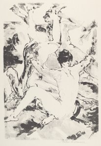 Három akrobata alkotó: Arthur B. Davies
