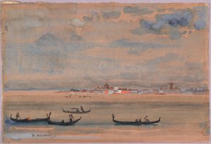 Gondolák alkotó: Arthur Bowen Davies