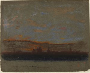 Naplemente alkotó: Arthur Bowen Davies