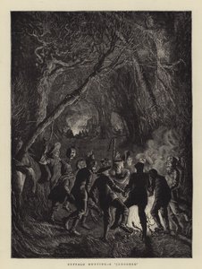 Buffalo Hunting, egy dzsembori alkotó: Arthur Boyd Houghton