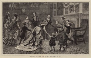 Tánc az új évben, 1873 köszöntése