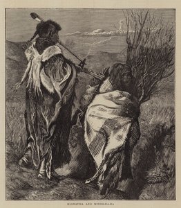 Hiawatha és Minne-ha-ha alkotó: Arthur Boyd Houghton