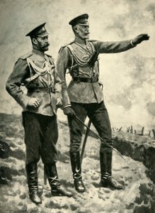 Változások az orosz parancsnokságban, 1915. szeptember. Első világháború, 1920. alkotó: Arthur C. Michael