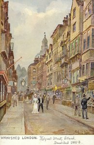 Eltűnt London – Hollywell Street, Strand, lebontva 1902-3