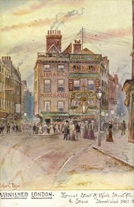 Eltűnt London - Holywell Street és Wych Street, a Strandről