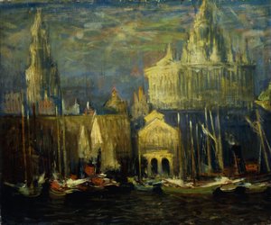 New York Waterfront alkotó: Arthur Clifton Goodwin