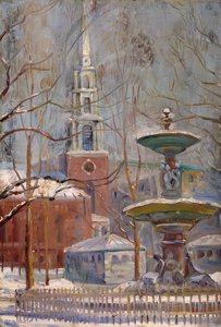 Park Street, Boston Commons, 1910-20