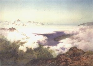 Kora reggel a Schynegge Platte-ről, Svájc alkotó: Arthur Croft