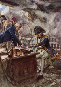 Nelson lepecsételte a dán koronaherceghez írt levelét alkotó: Arthur David McCormick