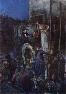 A királyi család szökése Nápolyból alkotó: Arthur David McCormick