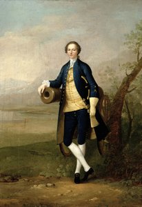 Úriember ágyúval alkotó: Arthur Devis