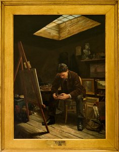 A művészet szegényes jutalma, az üres pénztárca alkotó: Arthur Dickinson Brunton