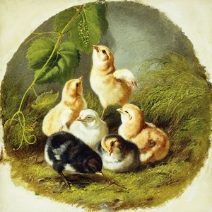 Csajok, 1863 alkotó: Arthur Fitzwilliam Tait
