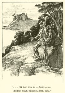 Sir Guyon, A három nővér (metszet)