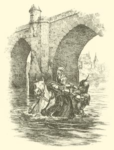 Sir Artegall kalandjai, A szaracén hídja (metszet)