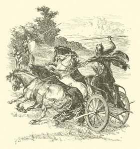 Sir Artegall kalandjai, A szultán lovai (metszet)