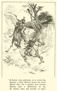 The Squire Of Low Degree, Az óriás lángoló szemekkel (metszet)