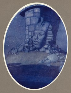 Ozymandias (színes kő)