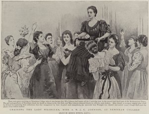 Lady Wrangler, Miss A M J E Johnson elnöklet a Cambridge-i Newnham College-ban