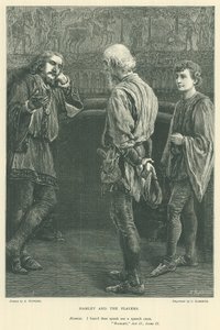 Illusztráció a Hamlethez alkotó: Arthur Hopkins