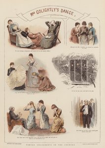 Mrs Golightly tánca (chromolitho) alkotó: Arthur Hopkins