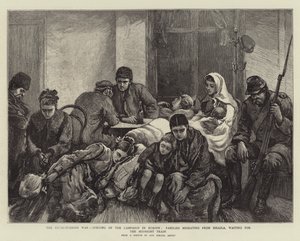 Az orosz-török háború, az európai hadjárat kezdete, az Ibrailából kivándorló családok, várakozás az éjféli vonatra
