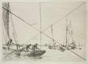 Oyster Dredging, West Mersea