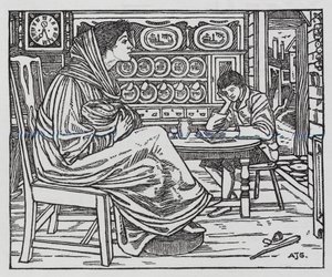 Hans Christian Andersen: Little Tuk (litho)