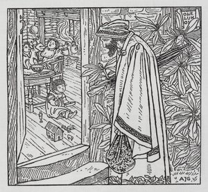 Hans Christian Andersen: Ole Luk-Oie (litho) alkotó: Arthur Joseph Gaskin