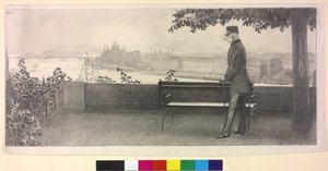 I. Ferenc József osztrák császár alkotó: Arthur Lajos Halmi