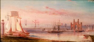 Earl Grey Dock, a "Sir Jamsetjee Family" hajóval