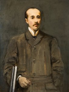 Egy portrétanulmány [J Martin White] alkotó: Arthur Melville