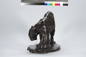 Nagy Puma Smeling Ox Track alkotó: Arthur Putnam