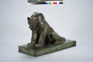 Puma on Guard (bronz)